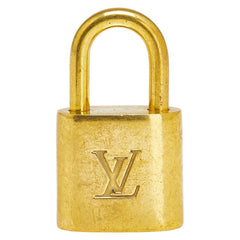 ルイ ヴィトン カデナ 南京錠 キー セット ゴールド メッキ レディース LOUIS VUITTON 【中古】