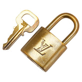 ルイ ヴィトン カデナ 南京錠 キー セット ゴールド メッキ レディース LOUIS VUITTON 【中古】