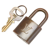 ルイ ヴィトン カデナ 南京錠 キー セット ゴールド メッキ レディース LOUIS VUITTON 【中古】