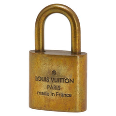 ルイ ヴィトン カデナ 南京錠 キー セット ゴールド メッキ レディース LOUIS VUITTON 【中古】