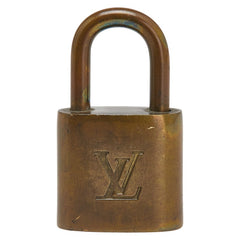 ルイ ヴィトン カデナ 南京錠 キー セット ゴールド メッキ レディース LOUIS VUITTON 【中古】