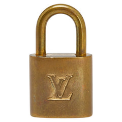 ルイ ヴィトン カデナ 南京錠 キー セット ゴールド メッキ レディース LOUIS VUITTON 【中古】