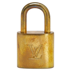 ルイ ヴィトン カデナ 南京錠 キー セット ゴールド メッキ レディース LOUIS VUITTON 【中古】