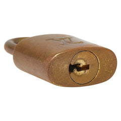 ルイ ヴィトン カデナ 南京錠 キー セット ゴールド メッキ レディース LOUIS VUITTON 【中古】