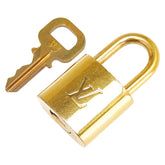 ルイ ヴィトン カデナ 南京錠 キー セット ゴールド メッキ レディース LOUIS VUITTON 【中古】