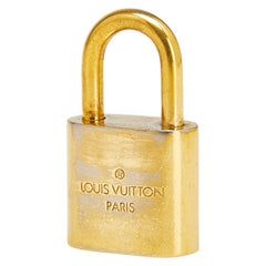 ルイ ヴィトン カデナ 南京錠 キー セット ゴールド メッキ レディース LOUIS VUITTON 【中古】