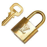 ルイ ヴィトン カデナ 南京錠 キー セット ゴールド メッキ レディース LOUIS VUITTON 【中古】
