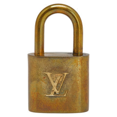 ルイ ヴィトン カデナ 南京錠 キー セット ゴールド メッキ レディース LOUIS VUITTON 【中古】