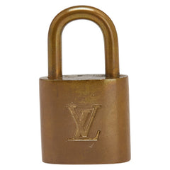 ルイ ヴィトン カデナ 南京錠 キー セット ゴールド メッキ レディース LOUIS VUITTON 【中古】