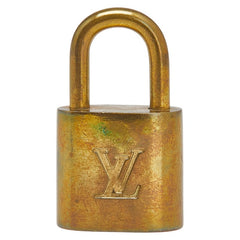 ルイ ヴィトン カデナ 南京錠 キー セット ゴールド メッキ レディース LOUIS VUITTON 【中古】