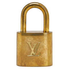 ルイ ヴィトン カデナ 南京錠 キー セット ゴールド メッキ レディース LOUIS VUITTON 【中古】