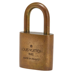 ルイ ヴィトン カデナ 南京錠 キー セット ゴールド メッキ レディース LOUIS VUITTON 【中古】