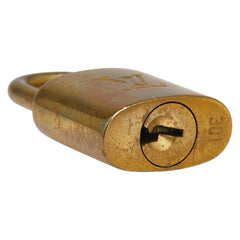 ルイ ヴィトン カデナ 南京錠 キー セット ゴールド メッキ レディース LOUIS VUITTON 【中古】