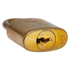 ルイ ヴィトン カデナ 南京錠 キー セット ゴールド メッキ レディース LOUIS VUITTON 【中古】