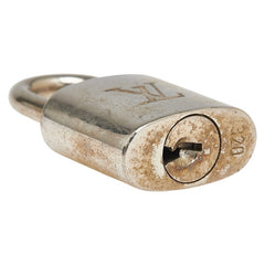 ルイ ヴィトン カデナ 南京錠 キー セット シルバー メタル レディース LOUIS VUITTON 【中古】