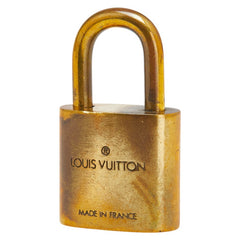 ルイ ヴィトン カデナ 南京錠 キー セット ゴールド メッキ レディース LOUIS VUITTON 【中古】