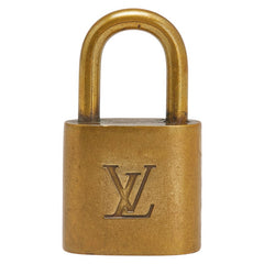 ルイ ヴィトン カデナ 南京錠 キー セット ゴールド メッキ レディース LOUIS VUITTON 【中古】