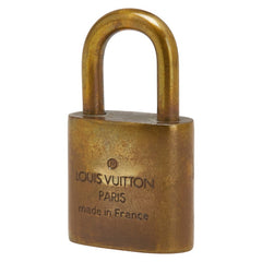 ルイ ヴィトン カデナ 南京錠 キー セット ゴールド メッキ レディース LOUIS VUITTON 【中古】