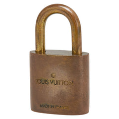 ルイ ヴィトン カデナ 南京錠 キー セット ゴールド メッキ レディース LOUIS VUITTON 【中古】