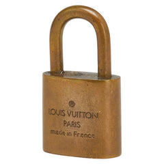 ルイ ヴィトン カデナ 南京錠 キー セット ゴールド メッキ レディース LOUIS VUITTON 【中古】