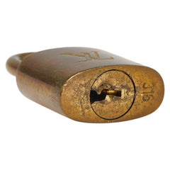 ルイ ヴィトン カデナ 南京錠 キー セット ゴールド メッキ レディース LOUIS VUITTON 【中古】