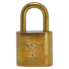 ルイ ヴィトン カデナ 南京錠 キー セット ゴールド メッキ レディース LOUIS VUITTON 【中古】