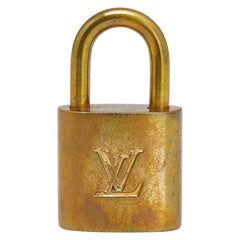 ルイ ヴィトン カデナ 南京錠 キー セット ゴールド メッキ レディース LOUIS VUITTON 【中古】