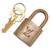 ルイ ヴィトン カデナ 南京錠 キー セット ゴールド メッキ レディース LOUIS VUITTON 【中古】