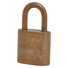 ルイ ヴィトン カデナ 南京錠 キー セット ゴールド メッキ レディース LOUIS VUITTON 【中古】