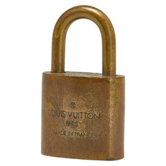 ルイ ヴィトン カデナ 南京錠 キー セット ゴールド メッキ レディース LOUIS VUITTON 【中古】