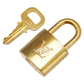 ルイ ヴィトン カデナ 南京錠 キー セット ゴールド メッキ レディース LOUIS VUITTON 【中古】