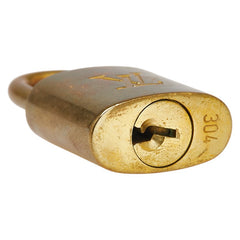 ルイ ヴィトン カデナ 南京錠 キー セット ゴールド メッキ レディース LOUIS VUITTON 【中古】