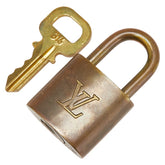 ルイ ヴィトン カデナ 南京錠 キー セット ゴールド メッキ レディース LOUIS VUITTON 【中古】