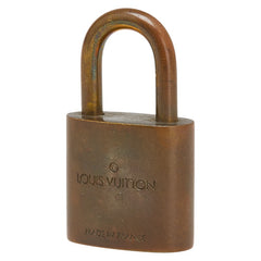 ルイ ヴィトン カデナ 南京錠 キー セット ゴールド メッキ レディース LOUIS VUITTON 【中古】