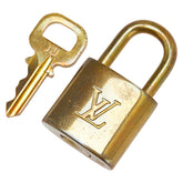 ルイ ヴィトン カデナ 南京錠 キー セット ゴールド メッキ レディース LOUIS VUITTON 【中古】
