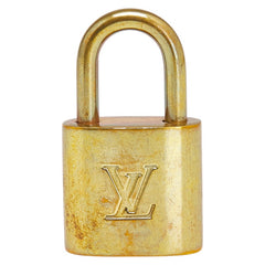 ルイ ヴィトン カデナ 南京錠 キー セット ゴールド メッキ レディース LOUIS VUITTON 【中古】