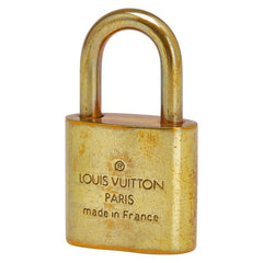 ルイ ヴィトン カデナ 南京錠 キー セット ゴールド メッキ レディース LOUIS VUITTON 【中古】