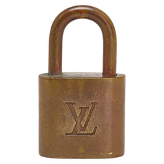 ルイ ヴィトン カデナ 南京錠 キー セット ゴールド メッキ レディース LOUIS VUITTON 【中古】