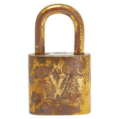 ルイ ヴィトン カデナ 南京錠 キー セット ご メッキ レディース LOUIS VUITTON 【中古】