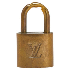 ルイ ヴィトン カデナ 南京錠 キー セット ゴールド メッキ レディース LOUIS VUITTON 【中古】