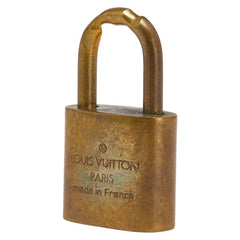 ルイ ヴィトン カデナ 南京錠 キー セット ゴールド メッキ レディース LOUIS VUITTON 【中古】