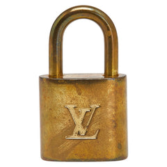 ルイ ヴィトン カデナ 南京錠 キー セット ゴールド メッキ レディース LOUIS VUITTON 【中古】