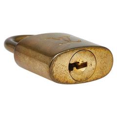 ルイ ヴィトン カデナ 南京錠 キー セット ゴールド メッキ レディース LOUIS VUITTON 【中古】