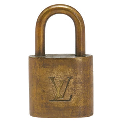 ルイ ヴィトン カデナ 南京錠 キー セット ゴールド メッキ レディース LOUIS VUITTON 【中古】