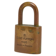 ルイ ヴィトン カデナ 南京錠 キー セット ゴールド メッキ レディース LOUIS VUITTON 【中古】