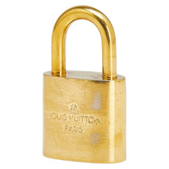 ルイ ヴィトン カデナ 南京錠 キー セット ゴールド メッキ レディース LOUIS VUITTON 【中古】