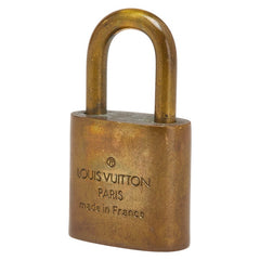 ルイ ヴィトン カデナ 南京錠 キー セット ゴールド メッキ レディース LOUIS VUITTON 【中古】