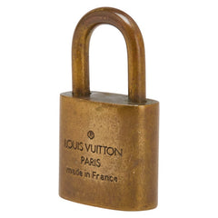 ルイ ヴィトン カデナ 南京錠 キー セット ゴールド メッキ レディース LOUIS VUITTON 【中古】