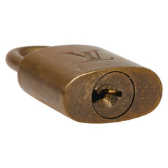 ルイ ヴィトン カデナ 南京錠 キー セット ゴールド メッキ レディース LOUIS VUITTON 【中古】