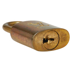 ルイ ヴィトン カデナ 南京錠 キー セット ゴールド メッキ レディース LOUIS VUITTON 【中古】